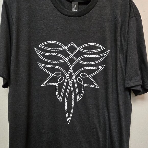 NEW BOOT STITCH DISTRICT TSHIRTS WESTERN - Picture 1 of 1